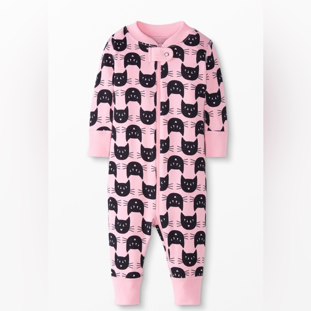 🆕NWT- Hanna Anderson girl 2T zipper pjs